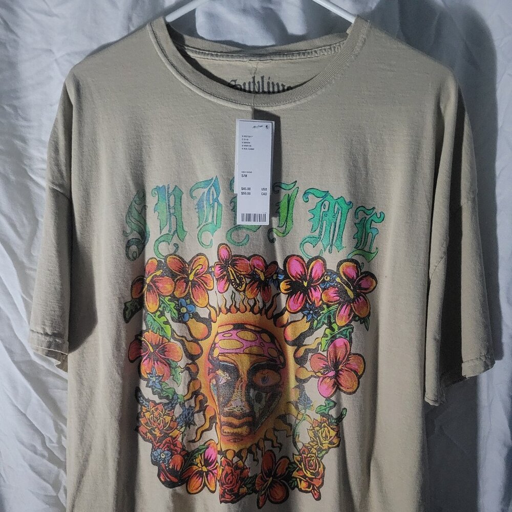 Sublime Oversized T-Shirt Dress Song Titles Back